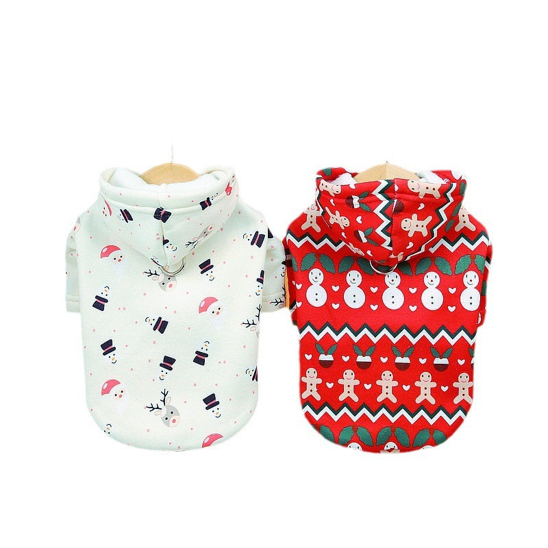 Dog Clothes Christmas Sweatshirt Clothes