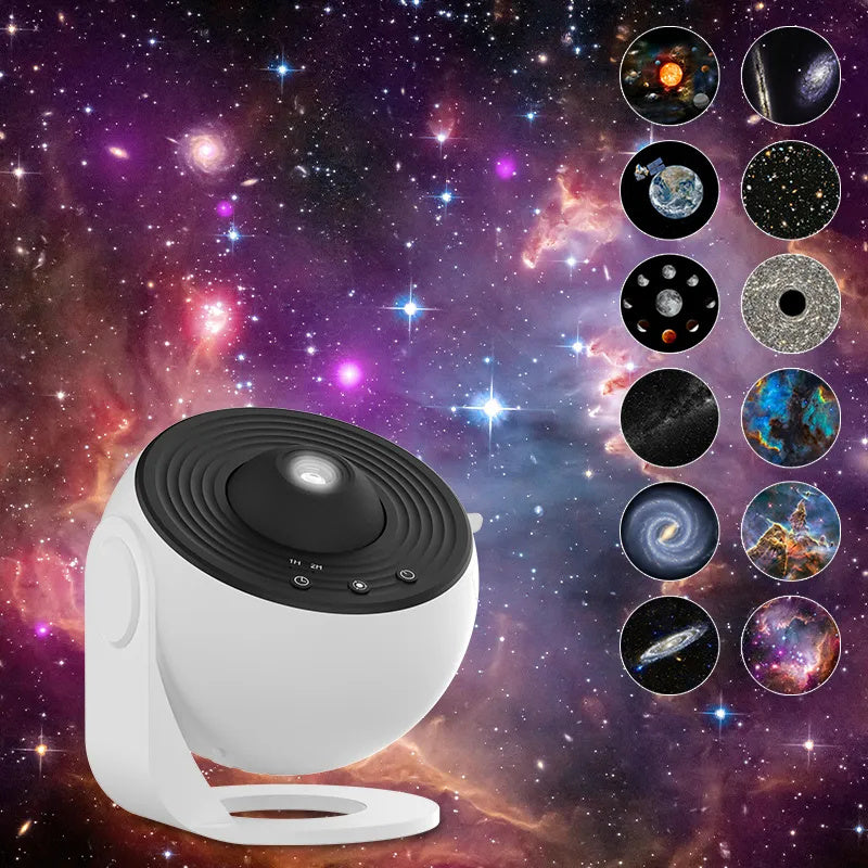 Night Light Galaxy Projector Starry Sky Projector 360 Rotate Planetarium Lamp For Kids Bedroom Valentines Day Gift Wedding Deco.