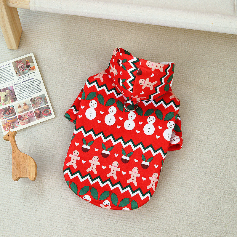 Dog Clothes Christmas Sweatshirt Clothes